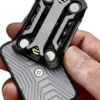 Tuning Fork Metal Mechanical Push Card - EDC Slider