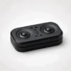 Cat Eye Metal Push Plate Fidget - Slider Toy: on a desk in use