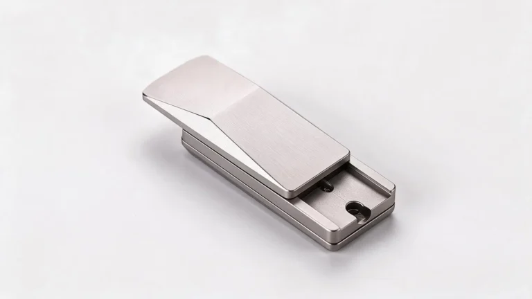 Cyber Magnetic Slider Push Card Fidget - Steel EDC Toy: main product photo