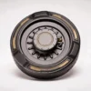 Decision Maker Fidget Spinner - Metal Wheel Fidget: on a desk in use