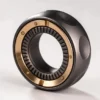 Magnetic Ratchet Ring Fidget - Metal EDC Finger Fidget: on a desk in use