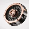 Mechanical Decision Wheel Fidget - Copper Dice Dial: close-up detail of the mechanism
