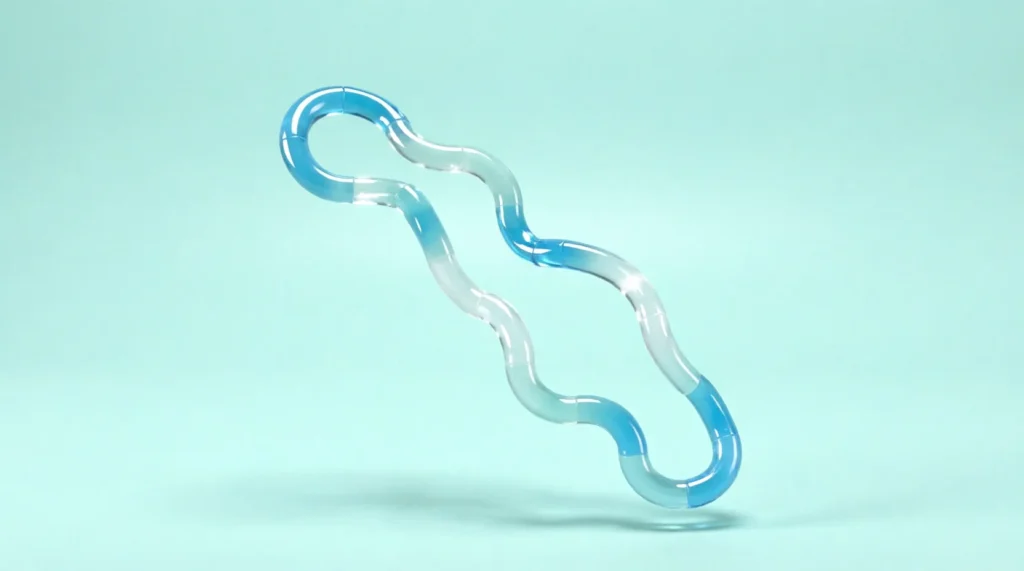 Thermo Chrome Tangle Ring - Color Changing Fidget Toy