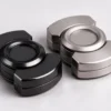 Zinc Alloy 3-in-1 Fidget Spinner Set - Black & Silver: close-up detail of the mechanism
